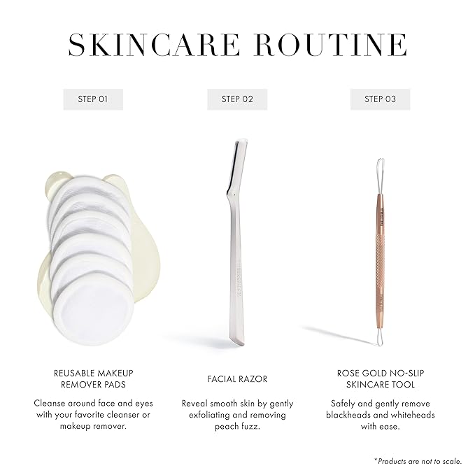 Tweezerman Rose Gold No Slip Skin Care Tool - Image 5