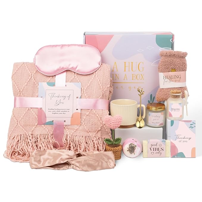 Mothers Day Care Package for Women Mom Sister Grandma, Get Well Soon Spa Gift by Ithmahco