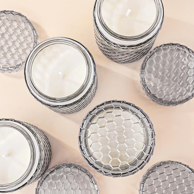 6 Pack Scented Candles for Home, Aromatherapy Gift Set for Women, Natural Soy - Image 5