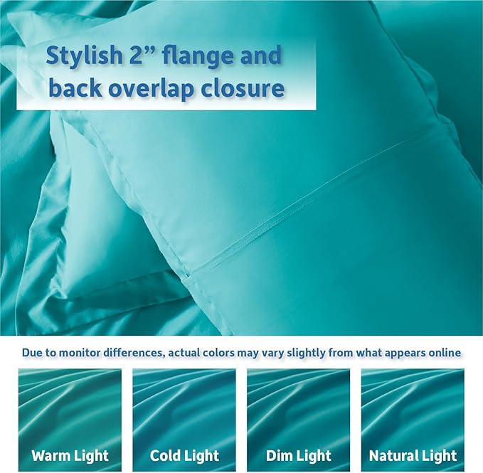 Nestl Teal Duvet Cover Full Size - Image 8