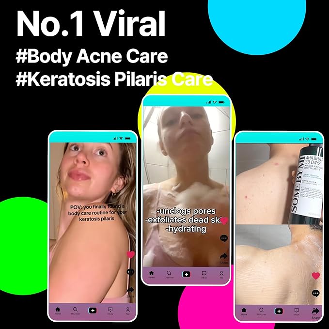 SOME BY MI AHA BHA PHA 30 Days Miracle Acne Clear Body Cleanser 13.5oz – - Image 2