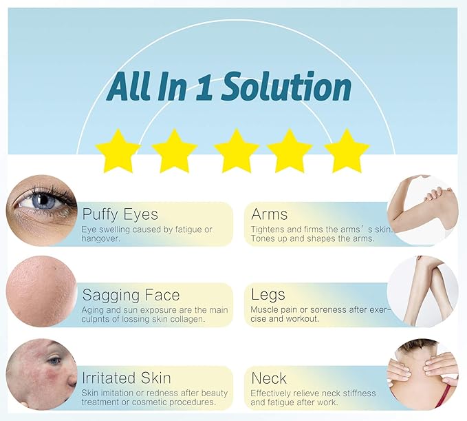 ESARORA Ice Roller for Face & Eye, Pain Relief and Minor Injury, Skin Care - Image 3