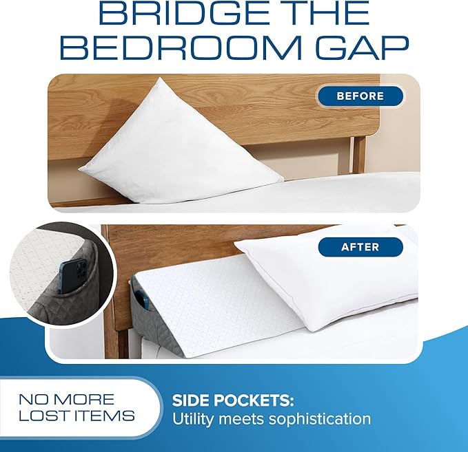 Kolbs Twin Size Bed Wedge Pillow - Image 4
