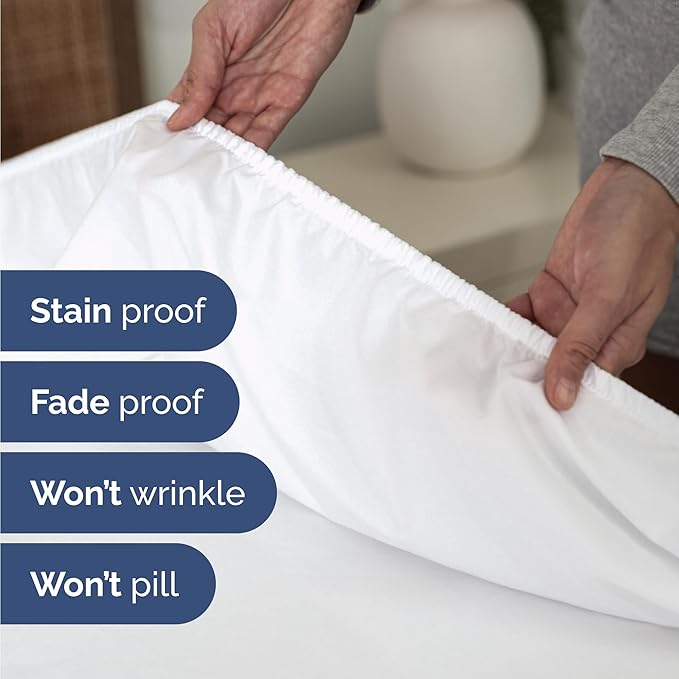 Bulk Case Pack of 16 Fitted Sheets - Image 8