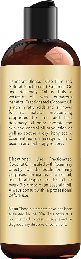 Handcraft Blends Sweet Almond Oil | 100% Pure and Natural | Bath & Body Oil | - Image 2