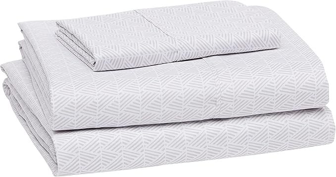Amazon Basics Lightweight Super Soft Easy Care Breathable Wrinkle Resistant - Image 2