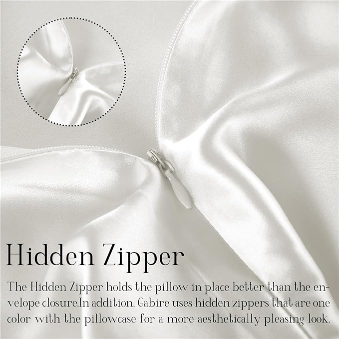 Gabire Mulberry Silk Queen Size Pillow Cases - Image 4