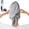 Large Microfiber Hair Towel Wrap by BYCOO