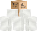 ZUPERIA White Bath Towels Bulk 60 Pack by Zuperia