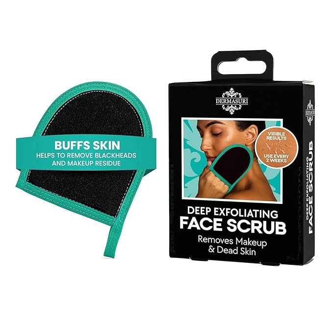 Dermasuri Deep Exfoliating Face Mitt by Dermasuri