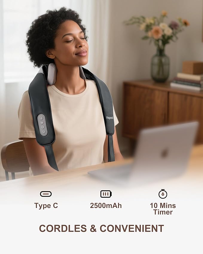 Heycool 4D Shiatsu Neck Massager - Image 3