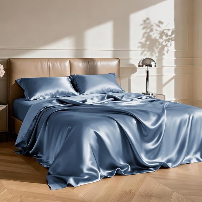 Love's cabin Satin Queen Sheets Set - Image 2