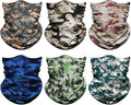 Venswell Neck Gaiter Face Mask Men Women, Seamless Bandana Rave Face Cover by Venswell