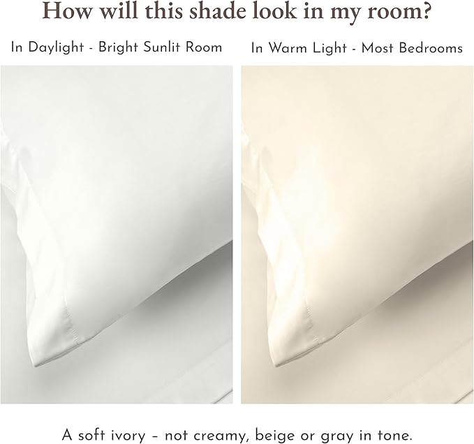 California Design Den 100% Cotton Soft Fitted Sheet Twin Only - Image 5