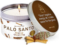 Magnificent 101 Long Lasting Palo Santo Smudge Candle | 6 Oz by Magnificent101