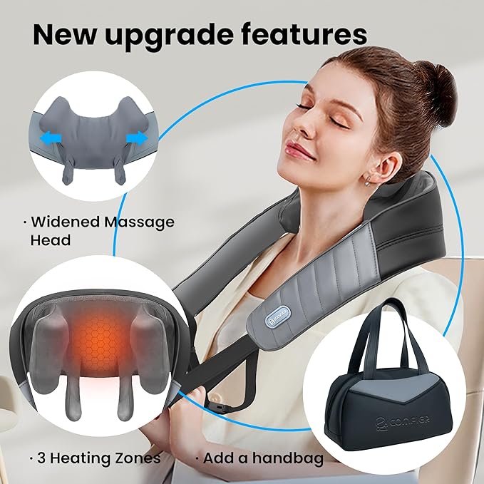 COMFIER Mothers Day Gifts for Mom Dad, 4D Neck and Shoulder Massager - Image 6