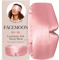 Silk Sleep Mask for Side Sleepers, Eye Mask for Sleeping Women Men, by FACEMOON