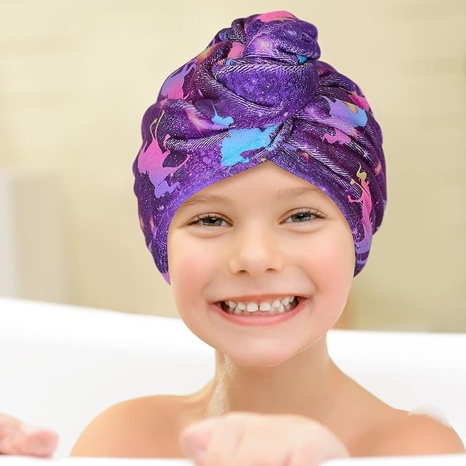 Basumee Microfiber Hair Towel Wrap - Image 5