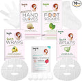SpaLife 10 Piece Korean Face Mask & Moisturizing Hand Gloves Set | Korean by SpaLife