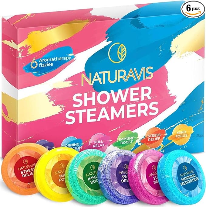 Shower Steamers Aromatherapy Gift Set by NATURAVIS