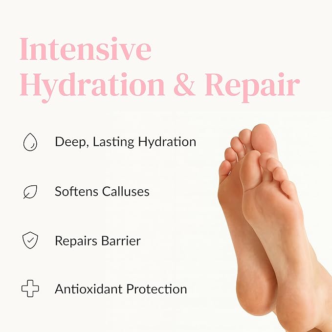 Epielle Moisturizing Foot Mask 6 Pairs, Soften - Image 3