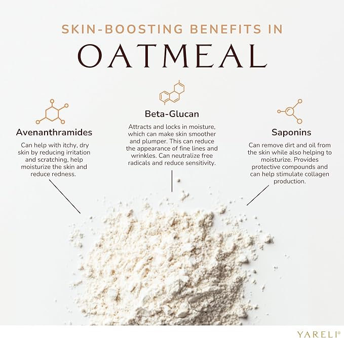 YARELI Colloidal Oatmeal, Bath Powder - Image 4