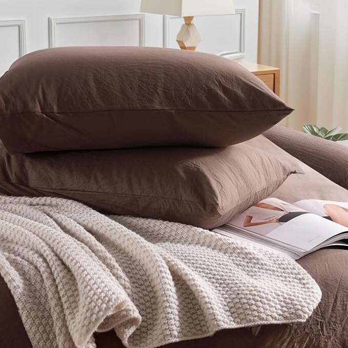 NEXHOME PRO Cal King Duvet Cover Set – 100% Certified Organic Cotton - Image 5