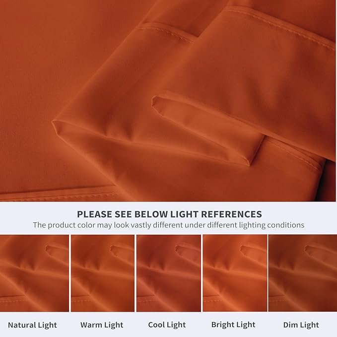 Maple&Stone Queen Flat Sheet 6 Pack, Premium Soft & Breathable, Brushed - Image 4