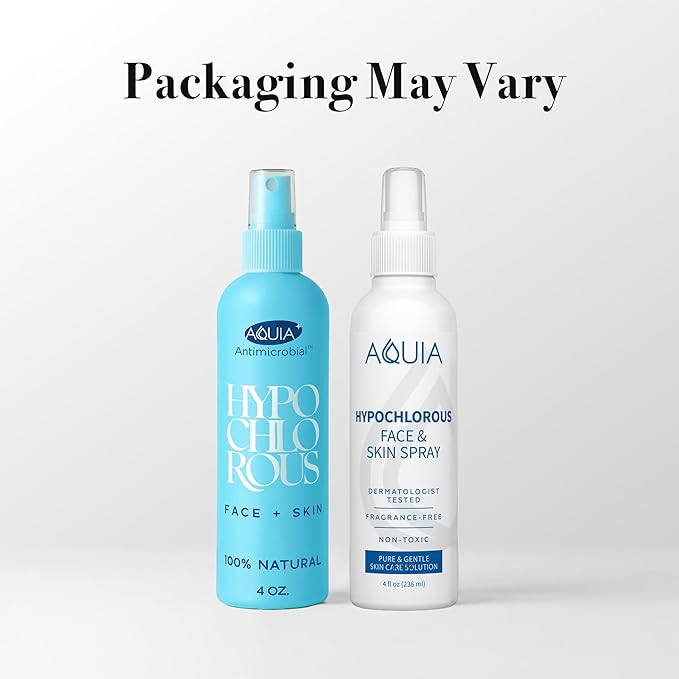 Aquia Hypochlorous Acid Spray for Face and Skin; Facial Cleanser | 4oz Face - Image 2