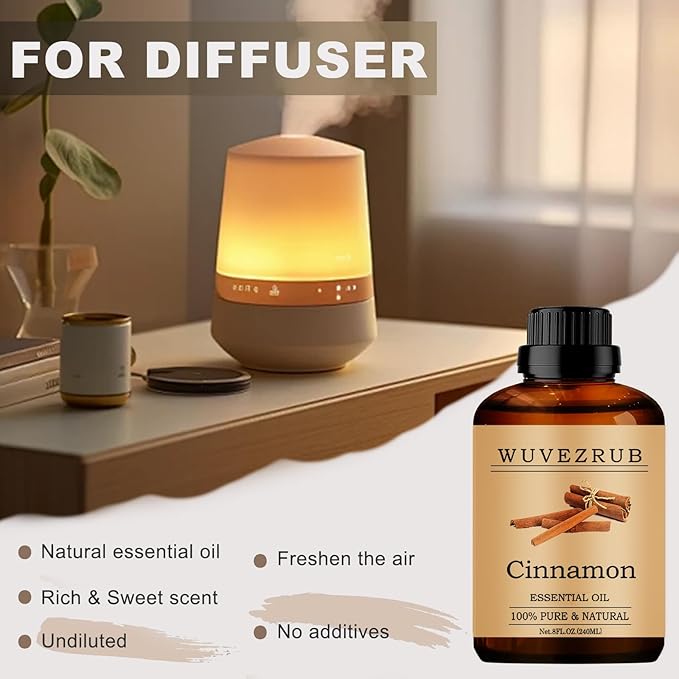 Cinnamon Essential Oil - 240ML Pure - Image 5