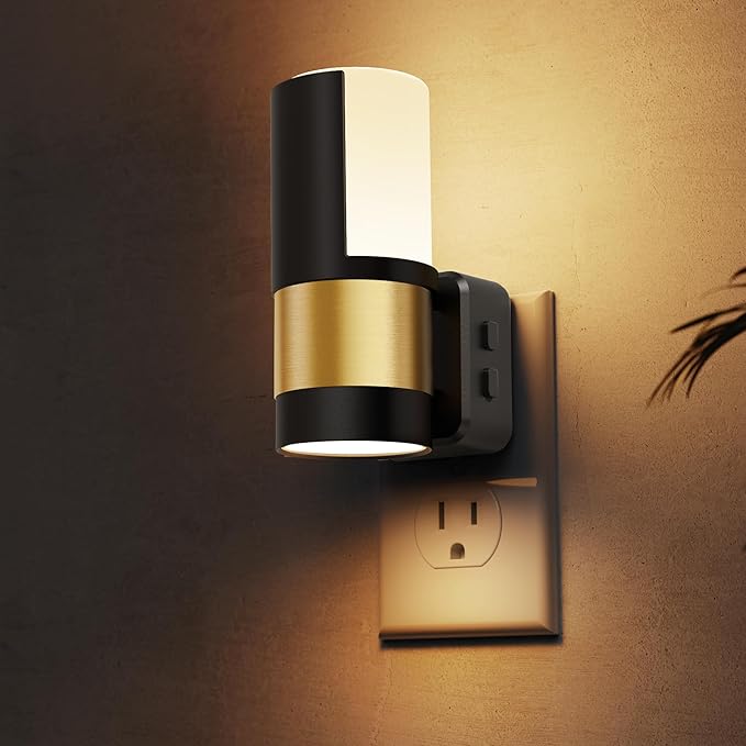 L LOHAS LED Night Lights Plug into Wall, Plug in Night Light, Soft White/Cool by LLOHASLED