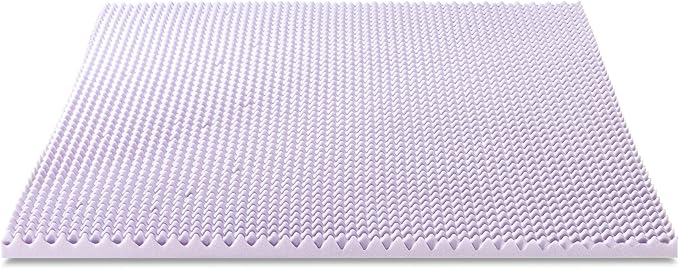 Best Price Mattress 1.5 Inch Egg Crate Memory Foam Mattress Topper - Image 8