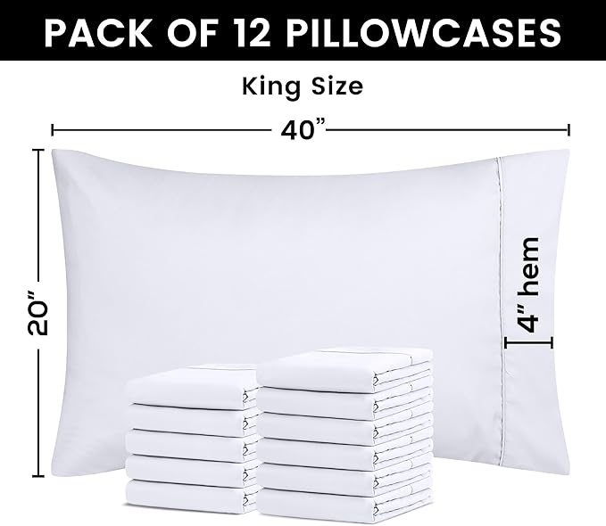 Utopia Bedding King Pillow Cases - Image 3