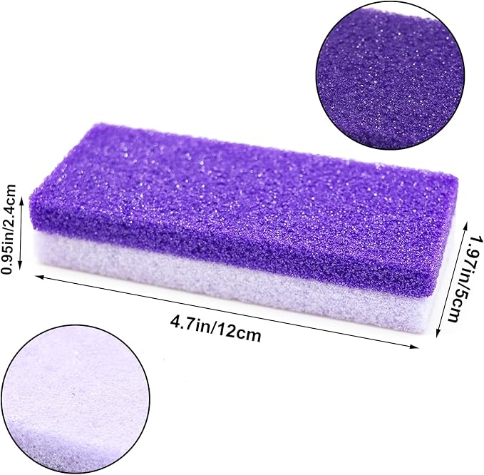 Foot Pumice Stone 4 Pack Pedicure Stone - Image 2