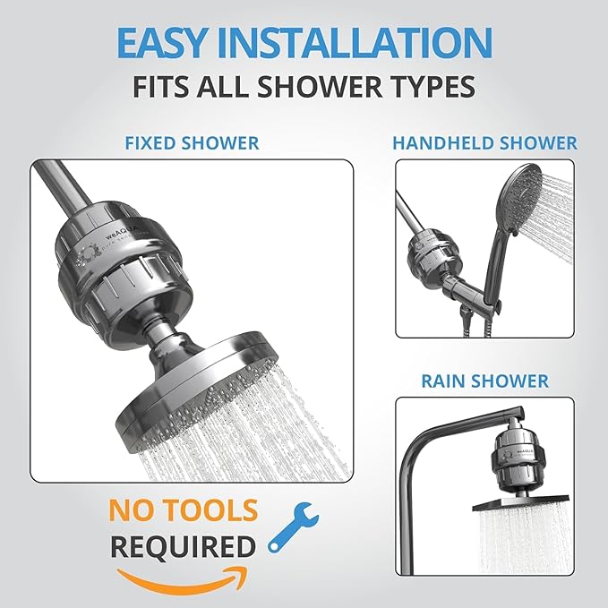 weAQUA Heavy Duty NO BS Shower Filter – 99% Removal - Image 7