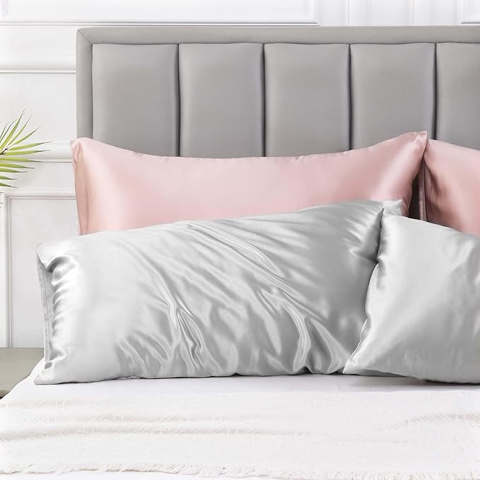 Love's cabin Satin Pillowcase for Hair and Skin Similar to Silk Pillow Cases - Image 2