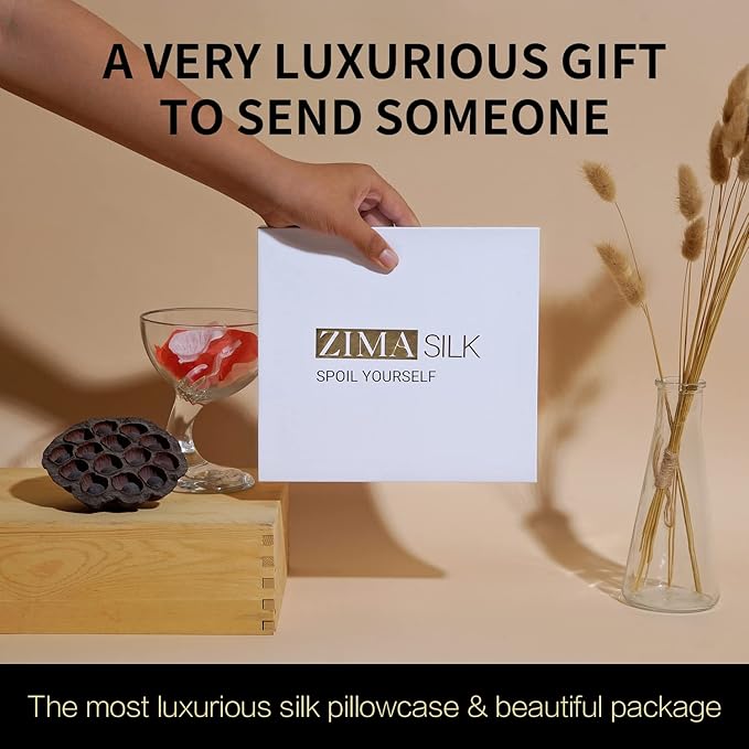 ZIMASILK 25 Momme 100% Pure Mulberry Silk Pillowcase - Image 6