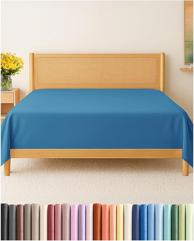 Queen Size Flat Sheet by CGKUnlimited
