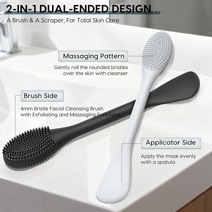 Silicone Facial Cleansing Brush - Image 2