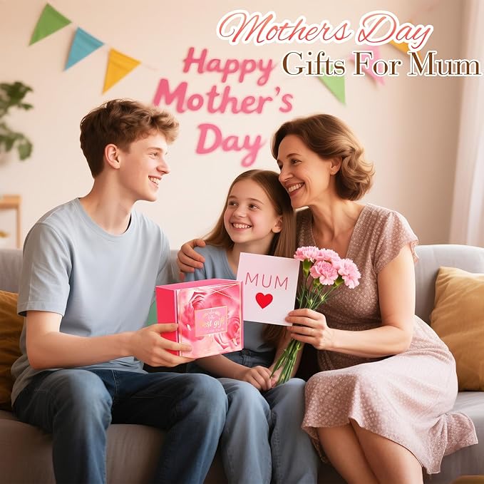 Mothers Day Gifts for Mom, Friends: Unique Birthday Gifts Baskets Set for - Image 2