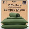 Bambaw Full Sheet Set 4pcs – 100% Viscose Derived from Bamboo Sheets Full Size by Bambaw