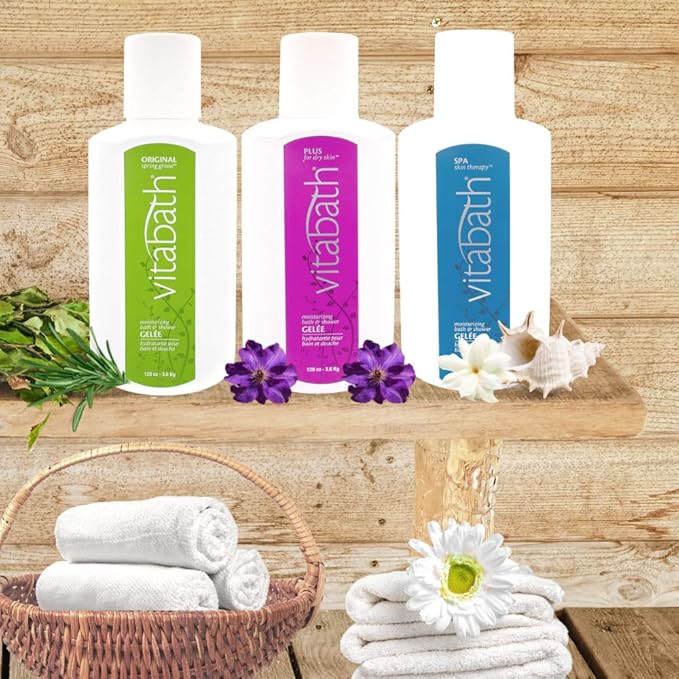 Vitabath Plus For Dry Skin Moisturizing Bath & Shower Gel Wash Replenishing - Image 11