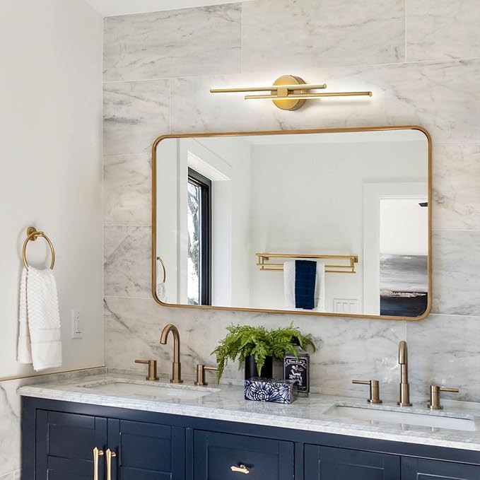 EDISLIVE Dimmable Modern LED Vanity Light Fixtures Bathroom Vanity Wall Lighting - Image 9