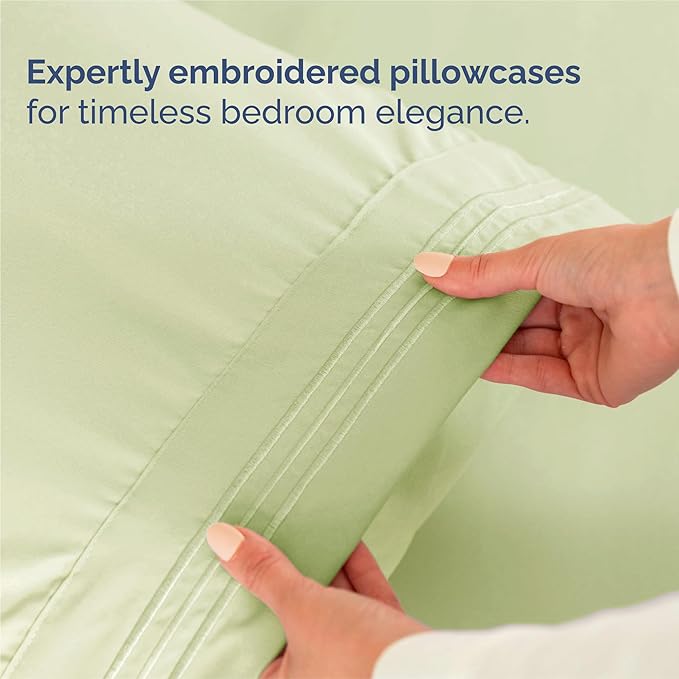 King Size 4 Piece Sheet Set - Image 6