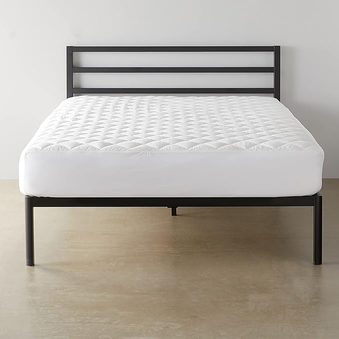Amazon Basics Hypoallergenic Quilted Breathable Mattress Topper Pad by AmazonBasics