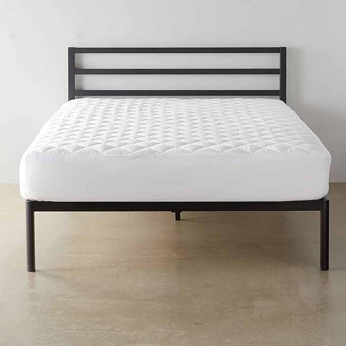 Amazon Basics Hypoallergenic Breathable Quilted Mattress Topper Pad by AmazonBasics