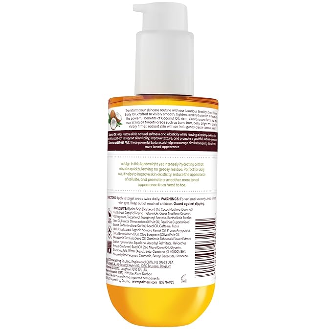 Palmer's Coconut Oil Formula Brazilian Coco Firming Body Oil - Image 9