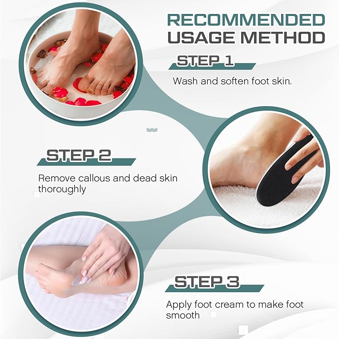 Lothee 15 Pack Foot File Foot Callus Remover Double Sided Professional - Image 4