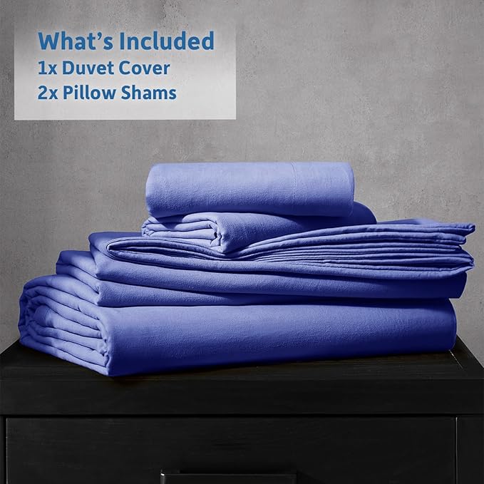 Nestl Royal Blue Duvet Cover King Size - Image 9
