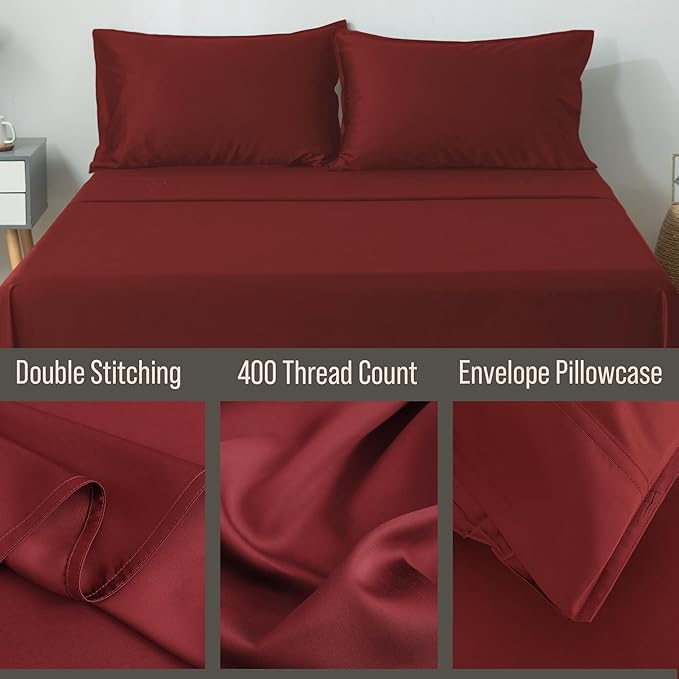 Bella Coterie | Luxury King Size Pillowcase Set | 100% Organically Grown Bamboo - Image 3